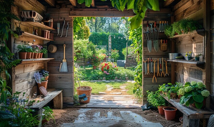 Comment aménager un abri de jardin chez Castorama ?