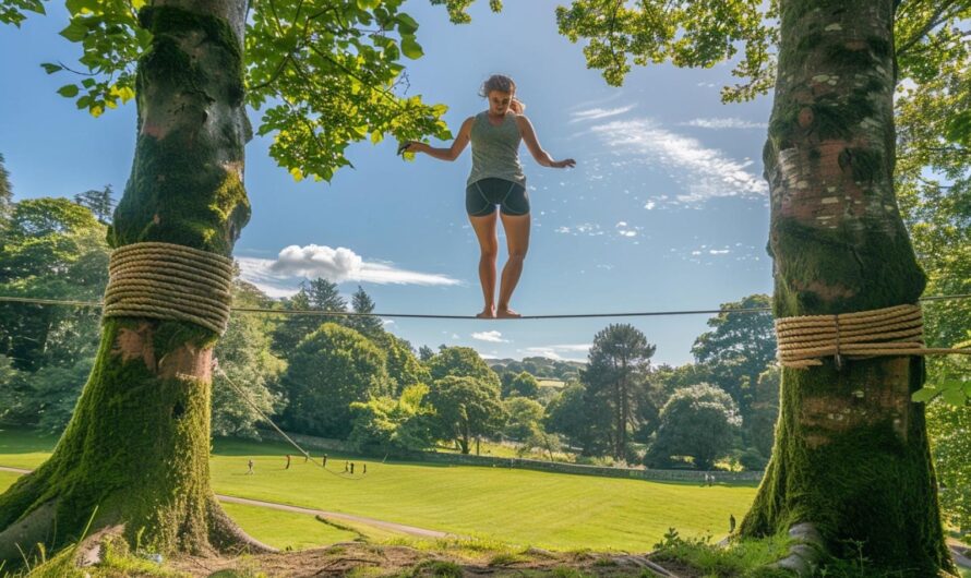 Qu’est-ce qu’une slackline et comment la pratiquer ?